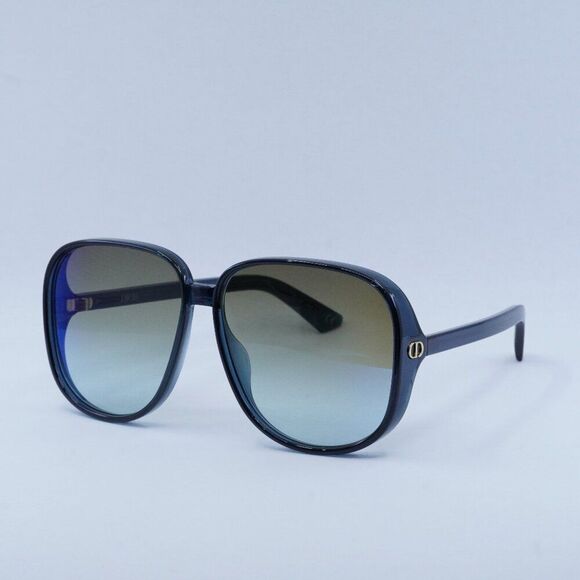 🕶️ New Dior DDOLL S1U 30C6 Sunglasses - Translucent Blue Frame - Picture 1 of 12